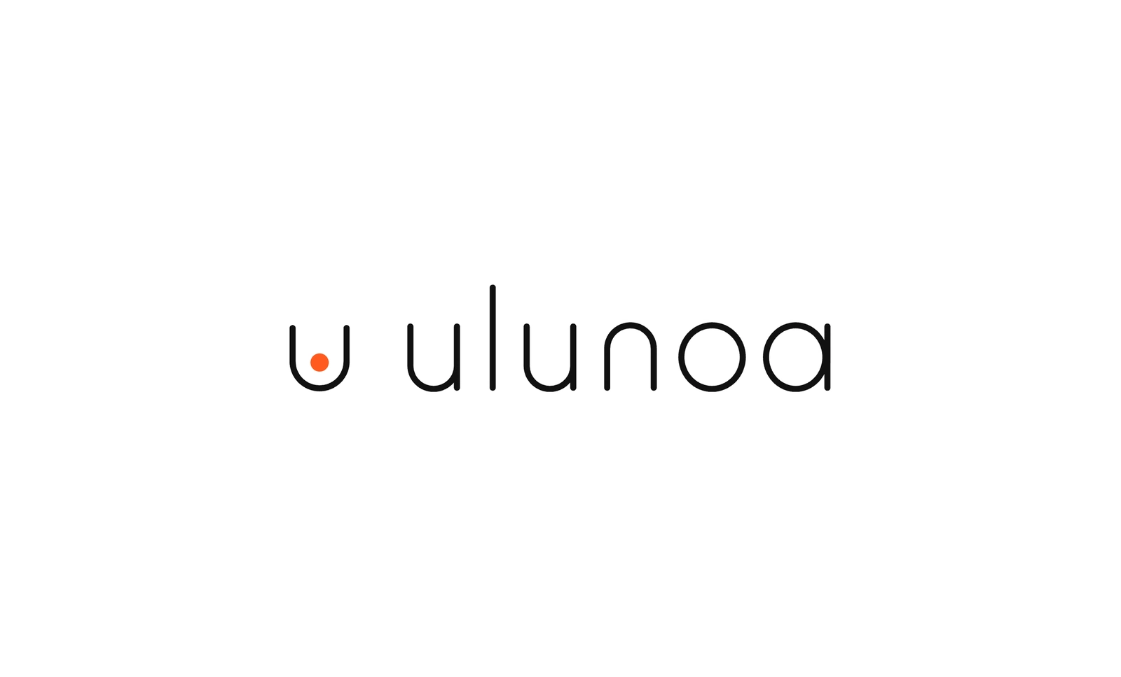 ULUNOAの名刺の表のデータ